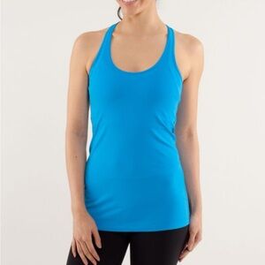 Lululemon Cool Racerback Tank - Beach Blanket Blue